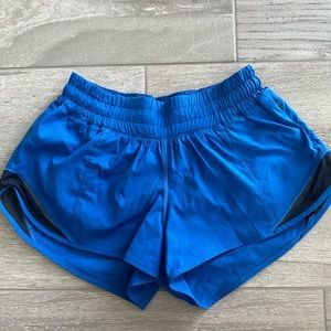 Lululemon hotty hot short | Blue | Size 2